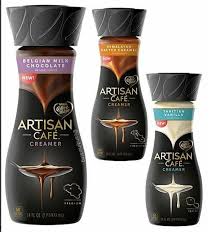 Coffee Mate Artisan Cafe Creamers Belgium Milk Chocolate Himalayan Salted Caramel And Tahitian Vanilla Coffee Mate Coffee Flavors Drinks Starbucks Bottles
