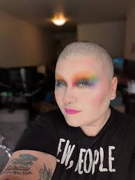 FIF Here is my first pride look this year 🏳️‍🌈🏳️‍⚧️ My pronouns are  he/they