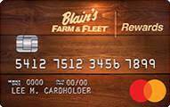 Check spelling or type a new query. Blains Farm Fleet Rewards Mastercard Credit Card