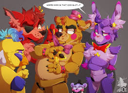 Rockstar Freddy X Rockstar Chica Novocom Top