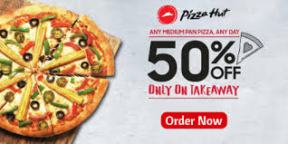 Couponannie has a handful of pizza hut takeaway coupons and promotions coming from a wide range of places. Order Pizza Online Get 50 Discount Pizza Pizzahut Food Fastfood Deal Discount Coupons Offers Savingmoney Pizza Hut Food Pizza