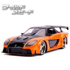 楽天市場 jadatoys 1 24 ワイルドスピード ハン マツダ rx 7 ダイキャストカー han s mazda rx 7 veilsideミニカー ジャダトイズ jada toys製 ダイキャストミニカー ワイルド スピードx3 tokyo drift 車 fun funny ミニカー マツダ マツダ rx