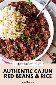 Cajun Style Vegan Red Beans And Rice Recipe Vegetarian Entrees Vegetarian Recipes Vegan Recipes Easy