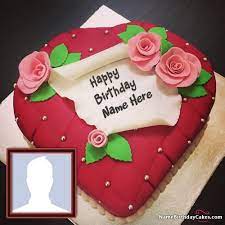 Check spelling or type a new query. Best Birthday Cake With Name And Photo Editor Online