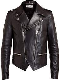 Saint Laurent Classic Leather Biker Jacket Farfetch Best Leather Jacket Brands Leather Jacket Leather Jacket Style