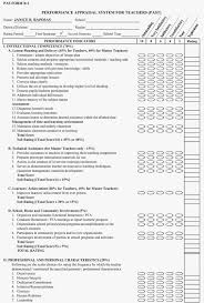Performance Appraisal System For Teachers Master Teachers Past Filesishare Performance Appraisal Performance Evaluation Teacher Evaluation