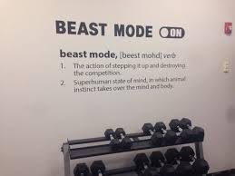 Gym Design Ideas Beasting Definition Wall Decal Fitness Wall Decal Gym Motivation Quotes Gym Design