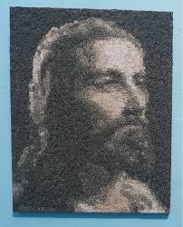 Sand Art 🙏🙏 Image drawn using sand grains of different beaches without  using colours. 🥰🥰