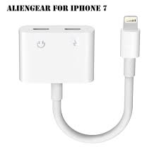 Iphone 7 Adapter Iphone 7 Converter Dual Lightning Headphone Audio And Charge Adapter For Iphone 7 7 Plus Support Ios Iphone 7 Adapter Buy Iphone 7 Headphone