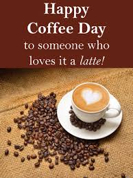 Heart Foam In Coffee National Coffee Day Card Birthday Greeting Cards By Davia In 2020 National Coffee Day Happy Coffee Birthday Greeting Cards
