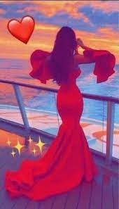 منوعات بنات رمزيات باللون الاحمر beautiful girl photo photo ideas girl girl photography