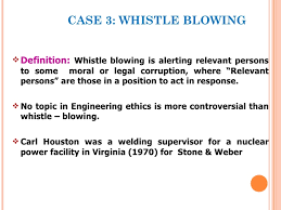 Engineering ethics is (1) the study of moral issues and decisions confronting individuals and organizations involved in engineering and (2) the study of related questions about moral conduct, character, ideals and relationships of what are the ncees model rules of professional conduct? Engineering Ethics Cases