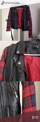 Faux Leather Jacket Only Wore Twice Great Conditio Leather Jacket Faux Leather Jackets How To Wear
