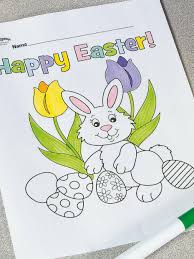 Cute christmas coloring pictures best of 30 oriental trading. Free Printable Easter Coloring Pages Fun365