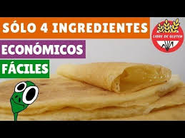 Con Esta Receta Podras Preparar Panqueques Sin Gluten Con Apenas Cuatro Ingredientes Mira El Video Y Como Hacer Panqueques Como Preparar Panqueques Sin Gluten