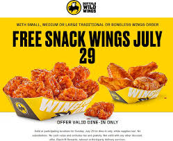 Buffalo Wild Wings September 2020 Coupons And Promo Codes
