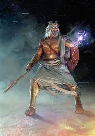 Mythic Battles Pantheon Zeus Artwork By Stefan Kopinski Greek Gods And Goddesses Gods And Goddesses Greek Gods