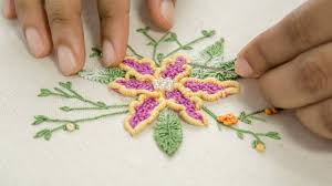 As a child, i wanted to try everything: Creative Stitching Ideas Embroidery Knitted Flowers By Handiworks Handiworks