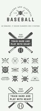 Graphics for your cricut design space and silhouette cameo studio. Vintage Baseball Design Elements Design Graphicdesign Available At Fontbundles Net Vintage Baseball Baseball Design Baseball Game Outfits