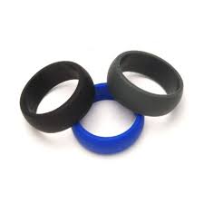 Non Metal Wedding Bands Cool For People Who Like Something Different Silicone Wedding Band Rubber Rings Wedding Mens Wedding Rings