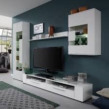 Frantin Living Room Set 1 In White With Gloss Fronts And Led Furniture In Fashion In 2020 Living Room Sets Contemporary Living Room Furniture Room Set