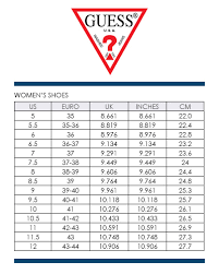 Guess Size Chart Related Keywords Suggestions Guess Size