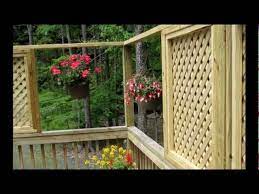 The result looks so fabulous and elegant as you can see in the pic below. Adding Privacy Screening To A Deck Youtube