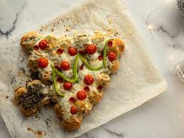 Christmas Tree Pizza Recipe Food Network Recipes Pizza Recipes Food Network Holiday