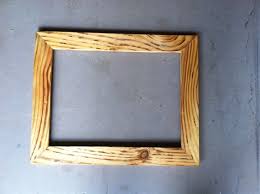 12x16 Natural Wood Frame Handmade Etsy Natural Wood Frames Frame Wooden Picture Frames