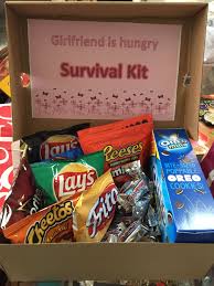 Birthday Gift Box Ideas For Girlfriend You Can Keep This Girlfriend Survival Kit In Your Car For Whenever Your Girlf Diy Gifts For Girlfriend Birthday Presents For Girlfriend Presents For Girlfriend