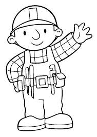 The Bob The Builder Coloring Page Bob The Builder Coloring Books Coloring Pages