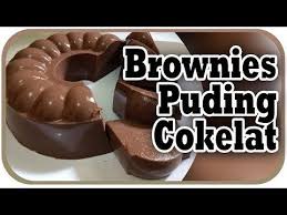 Brownies Kukus Chocolatos Tanpa Mixer Youtube Puding Resep Kue Kue