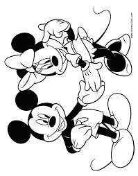 Now you can begin drawing minnie. Minnie And Mickey Holding Hands Drawing Novocom Top