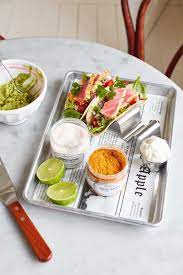 These fish tacos were made yesterday while people were over, and they all loved it! Tuna Tacos Forever Leila Lindholm