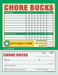 Chore Bucks Rewards 040520 Details Rainbow Resource