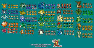 Lots of neat info in here. Game Boy Gbc Dragon Warrior Monsters Dragon Monsters The Spriters Resource Dragon Warrior Monsters Dragon Warrior Warrior