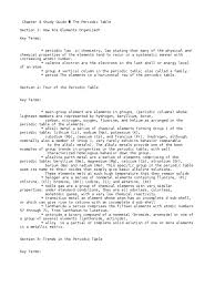 Fluorine atom with 9 protons and 10 electrons Chapter 4 Study Guide The Periodic Table Section 1 Periodic Table Chemical Elements