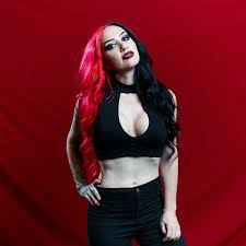 Ash Costello New Years Day Heavy Metal Girl Female Drummer Ashley Costello