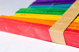 Selection produit au top ! Baton De Glace En Bois Colore Banque D Images Et Photos Libres De Droits Image 52096572