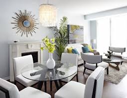 Interpretations of different shapes and original frames will also be appropriate. Roomreveal Living Dining By Lux Design Dining Room Small Living Room Dining Room Combo Small Living Dining