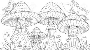 Free imagination, fantasy and c omplex shapes. Cute Three Mushroom In Spring Time With Butterflies For Design Royalty Free Cliparts Vectors And Stock Illustration Image 126810917