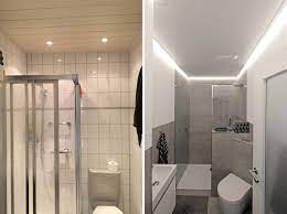 Indirekte beleuchtung decke elegant badezimmer licht decke. Decke Led Stripes Im Badezimmer Plameco Decken Est 1982