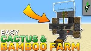 No redstone 1.15 and 1.16 i show you how to build a cactus farm with no. How To Build 0 Tick Bamboo Farm