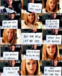 Christmas Classic Love Actually To Me You Are Perfect