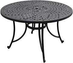 48 round acrylic dining table. Amazon Com Crosley Furniture Sedona 48 Inch Solid Cast Aluminum Outdoor Dining T Round Outdoor Dining Table Wrought Iron Patio Furniture Iron Patio Furniture