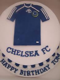 Our football shaped cake , football jersey cake,football field cake designs for kids & adults. Chelsea Birthday Cake Cake Birthday Cake Football Cake