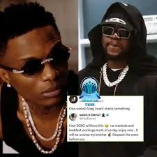 Really 😮‼️ Social media users are urging Kizz Daniel to bèef Wizkid  because he has more hit songs than Wizkid. Kizz Daniel 🗣️; “I bet 30BG  will love this na Machala and