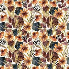Simple and elegant floral background vector graphics. Autumn Watercolor Floral Arrangement Seamless Pattern Background Stock Photo Picture And Royalty Free Image Image 86816460
