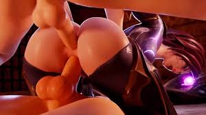 KDA Kaisa Fucked In Both OF Her Tight Holes