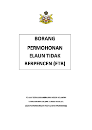 Kerajaan malaysia nombor lokasi borang permohonan bantuan prihatin rakyat (bpr) kategori permohonan 1 = permohonan baharu 2 = kemas kini maklumat bahagian a: Portal Rasmi Kerajaan Negeri Kelantan Borang